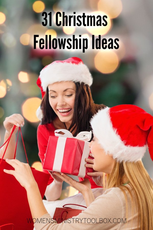 31 creative and fun fellowship ideas for your Christmas gathering.