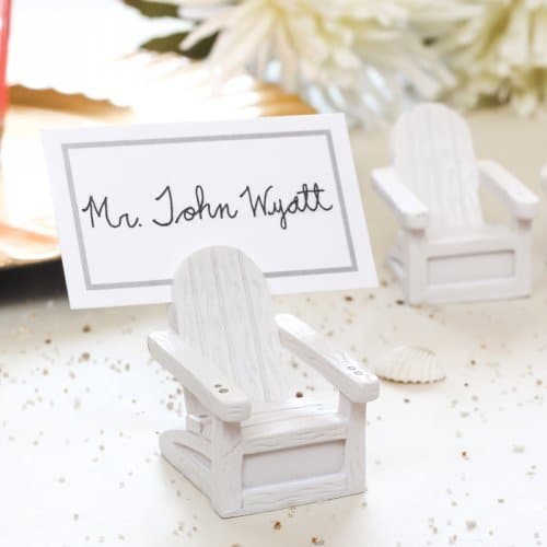 chair place card holder