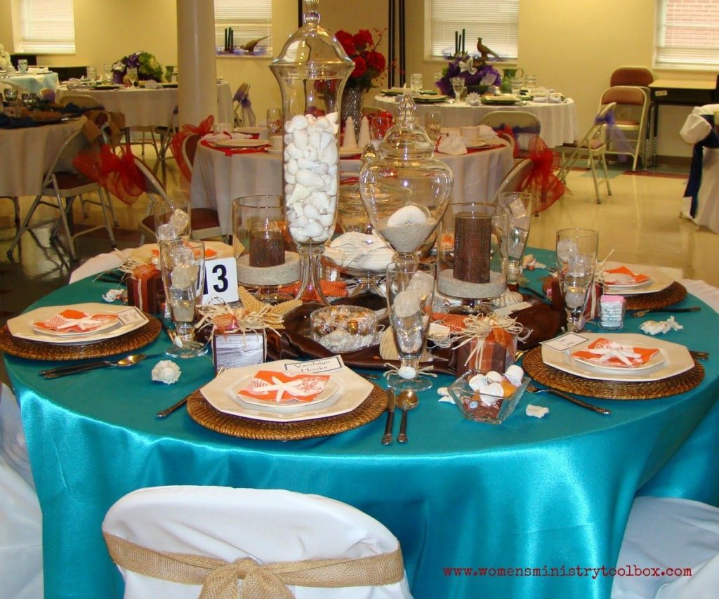 seashells table