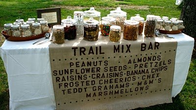 trail mix bar