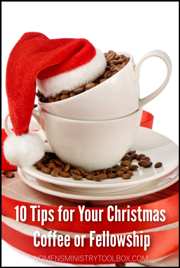 Planning a Christmas coffee or fellowship? You'll want to check out these 10 tips!