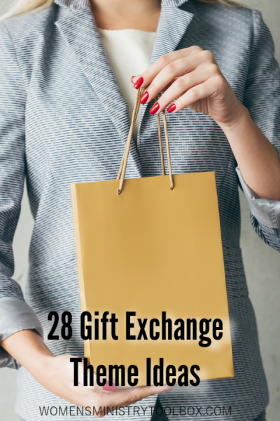 Are you planning a gift exchange? Check out the 28 creative ideas for a gift exchange theme. Includes 14 Christian themes and 14 general themes.