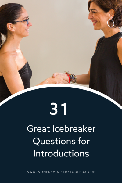 Introductions don't need to be boring! These 31 great icebreaker questions spur great conversation and provide points of connection.