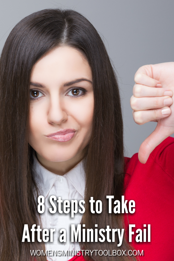 Feel like your last event was a failure? Don't be so quick to dismiss it. Take these 8 steps first.