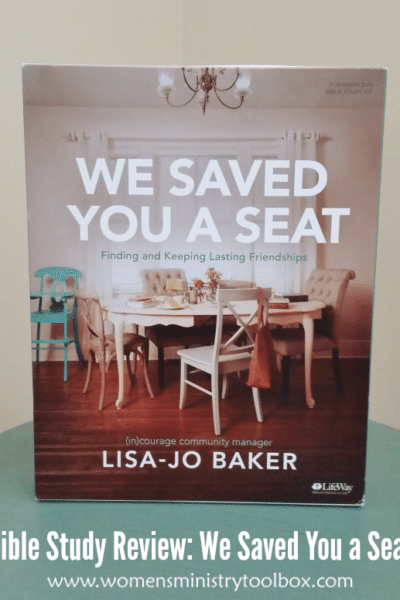 Bible Study Review: We Saved You a Seat