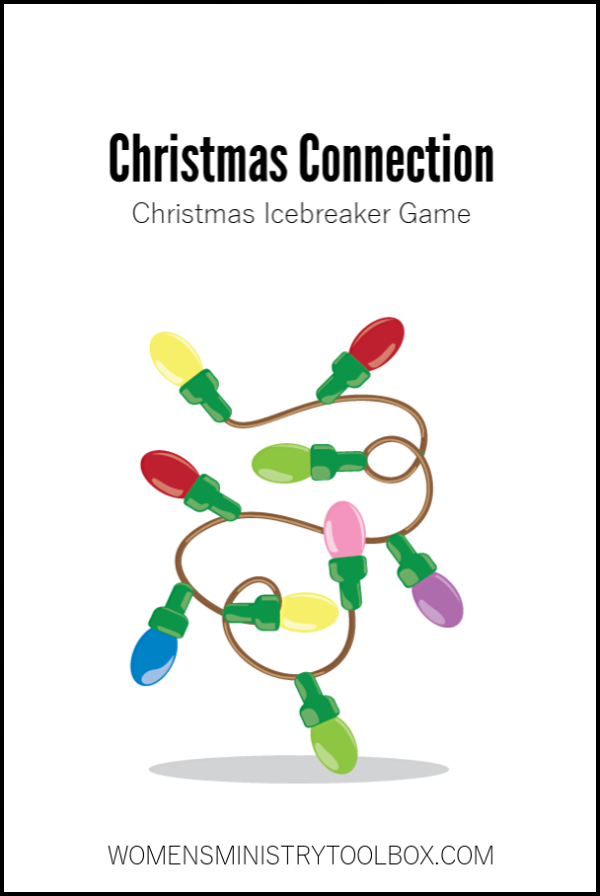 Christmas Connection is a fun Christmas icebreaker game that will help your guests make connections with one another.