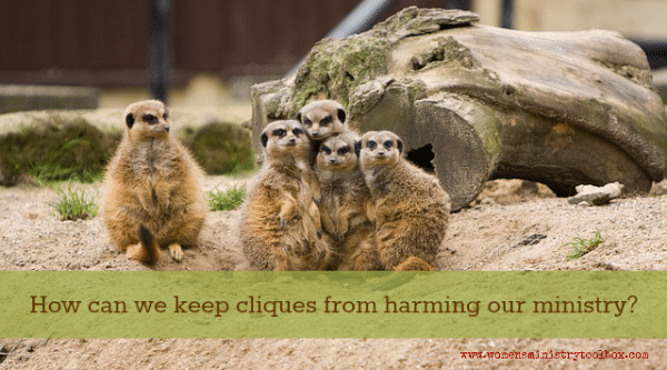 How can we keep cliques from harming our ministry?