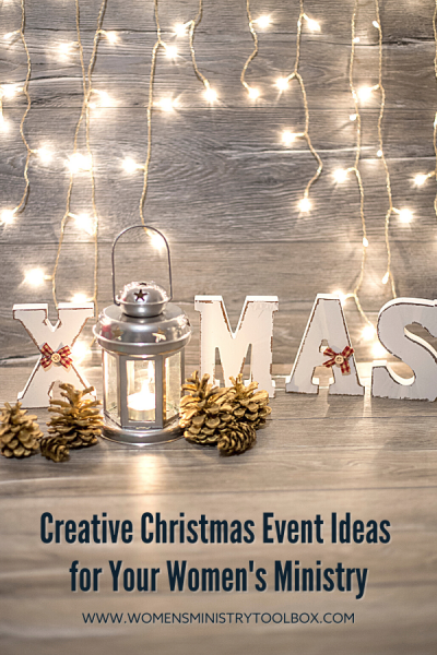 Need some help planning your women's ministry Christmas event? Check out these creative Christmas event ideas for your women's ministry. Which of these creative ideas does God want your team to use this year?
