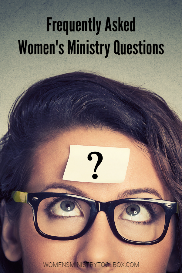 Answers to your most frequently asked women's ministry questions.