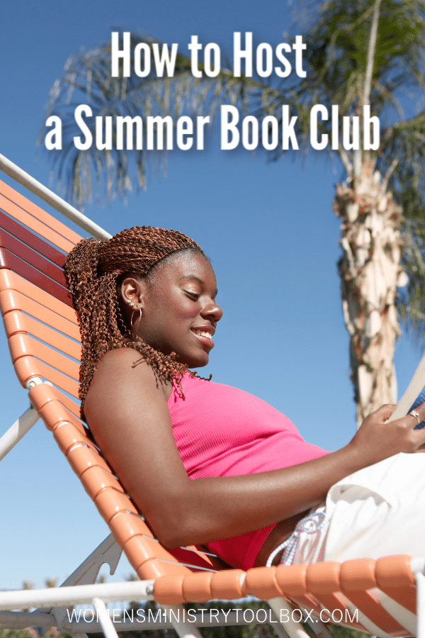 Tips and book suggestions for hosting a summer book club.