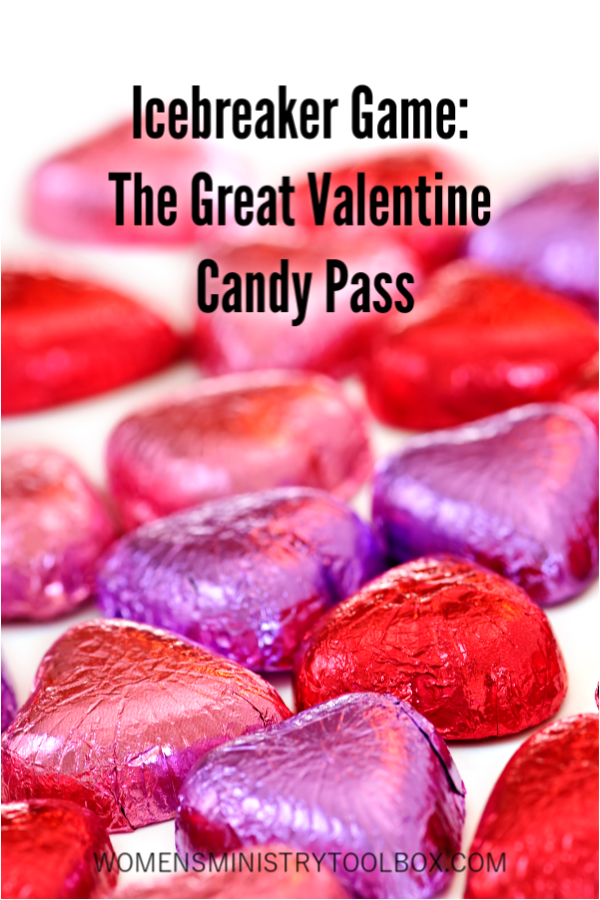 The Great Valentine Candy Pass is a fun, quick icebreaker game for groups of all sizes.