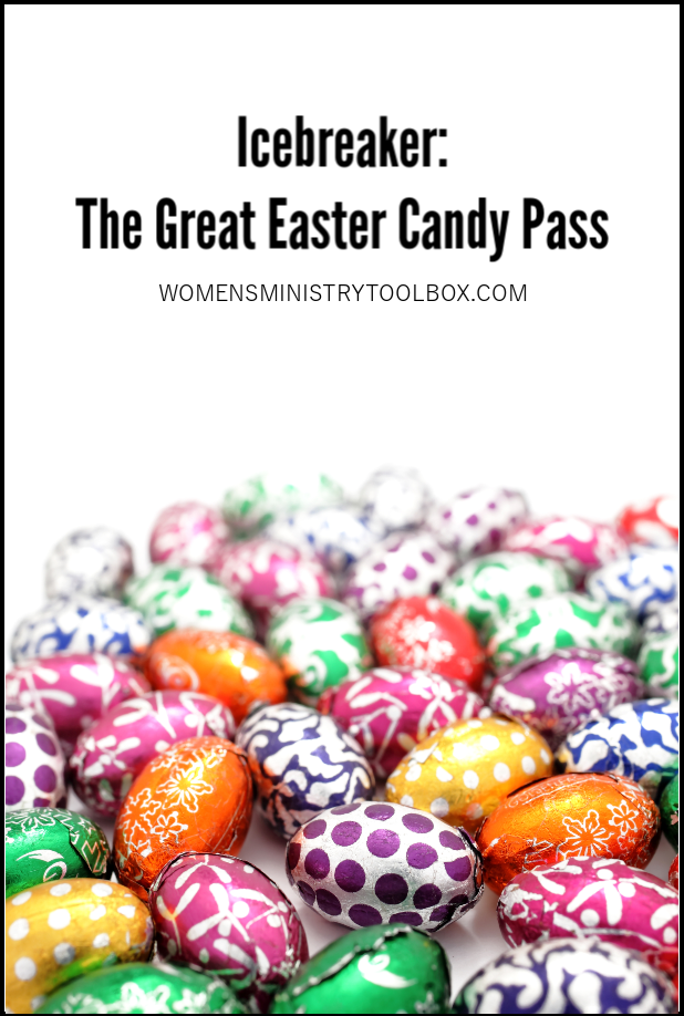 Your group will love the icebreaker game The Great Easter Candy Pass!