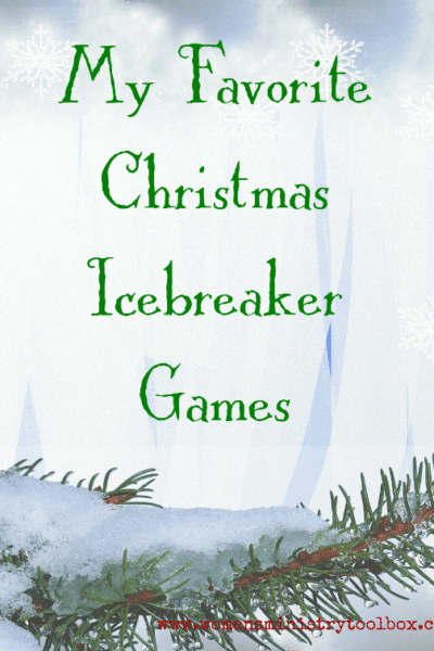 A list of my favorite Christmas icebreaker games! Perfect for your Christmas party, event, or fellowship!