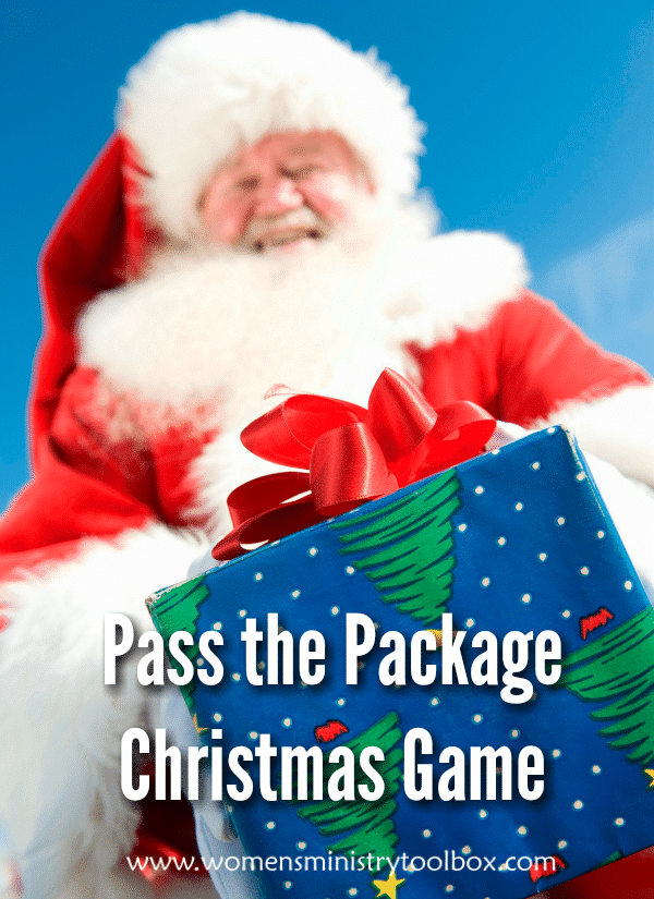 Pass the Package Christmas Game