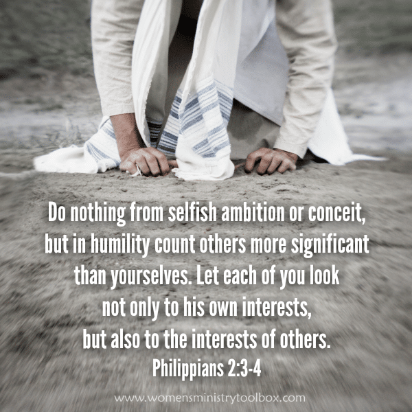 Philippians 2:3-4