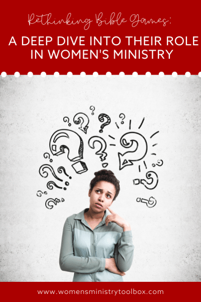Are Bible games a win or a sin in women's ministry? If you've ever considered incorporating Bible games into your meetings, Bible studies, or events, this post is a must-read.