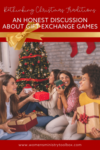 Should we play Christmas gift exchange games? This post unpacks the 4 main problems with gift exchange games and offers alternative solutions.