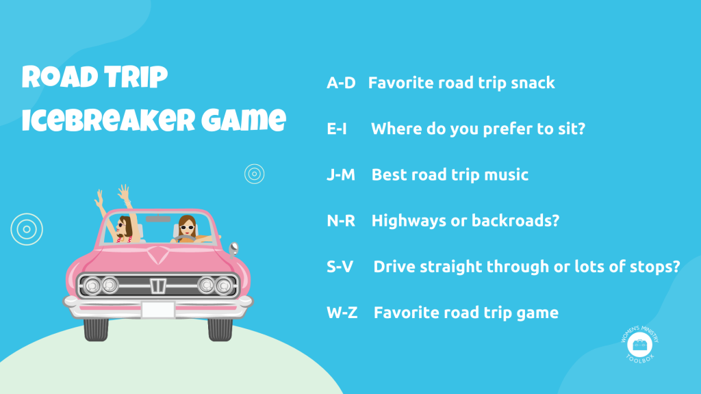 Road Trip Icebreaker Game PowerPoint slide