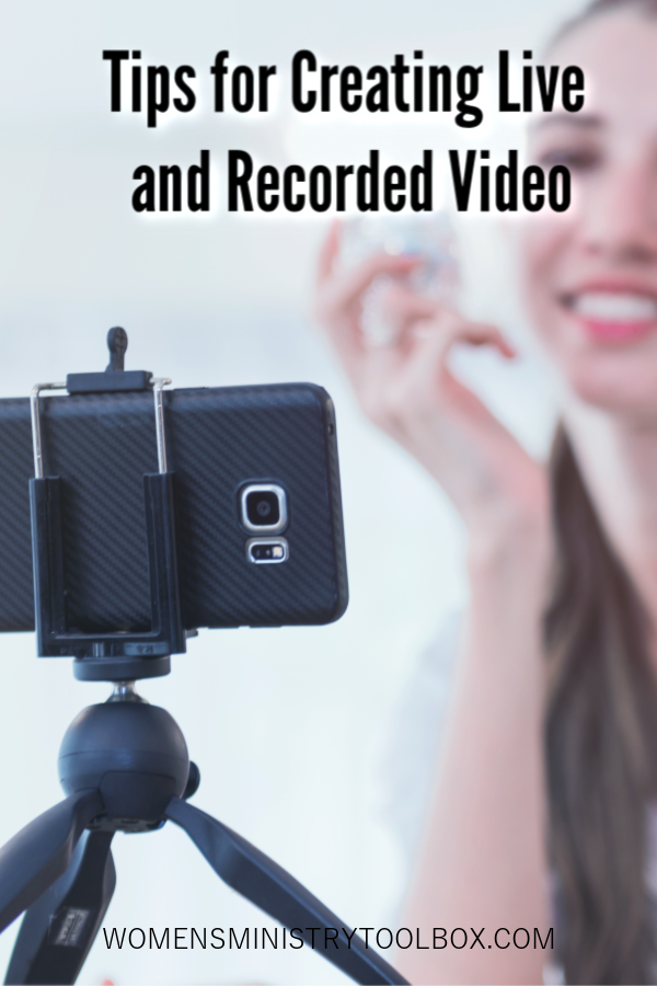 Video is a great way to help your women feel connected right now. These simple tips for creating live and recorded video will help you get started.